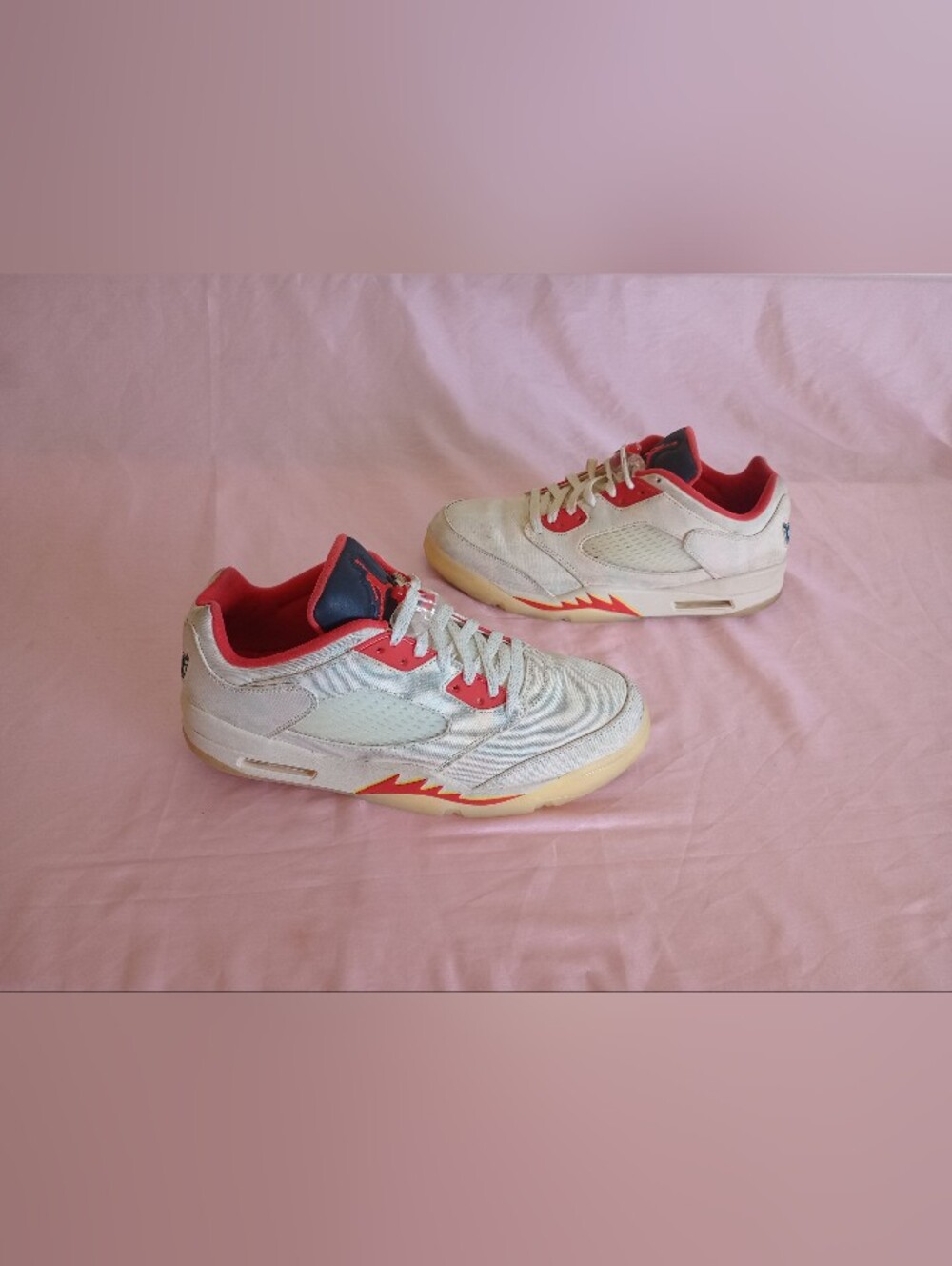 Air Jordan 5 Retro Low Chinese New Year CNY DD2240-100 Sail US Size 12 Men